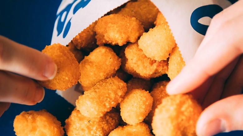 Closeup Culver's cheese curds