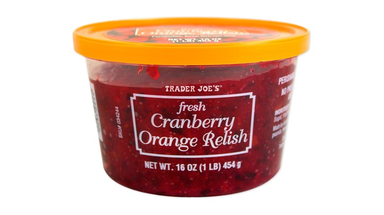 Trader Joe's Fresh Cranberry Orange Relish