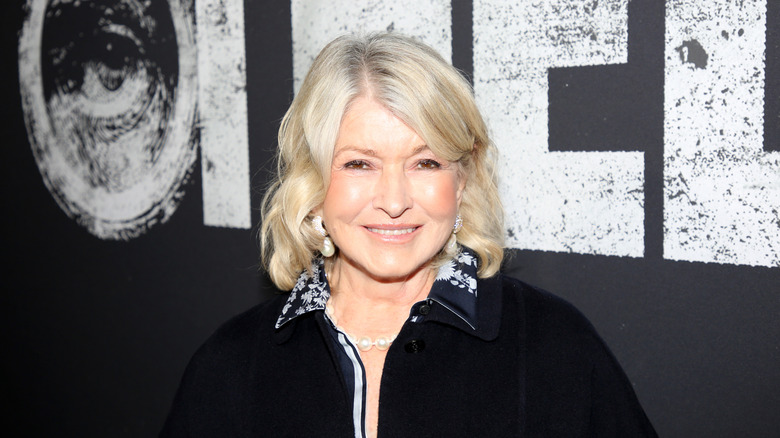 Martha Stewart smiling.