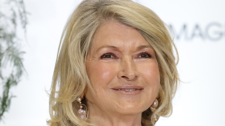 martha stewart smiling