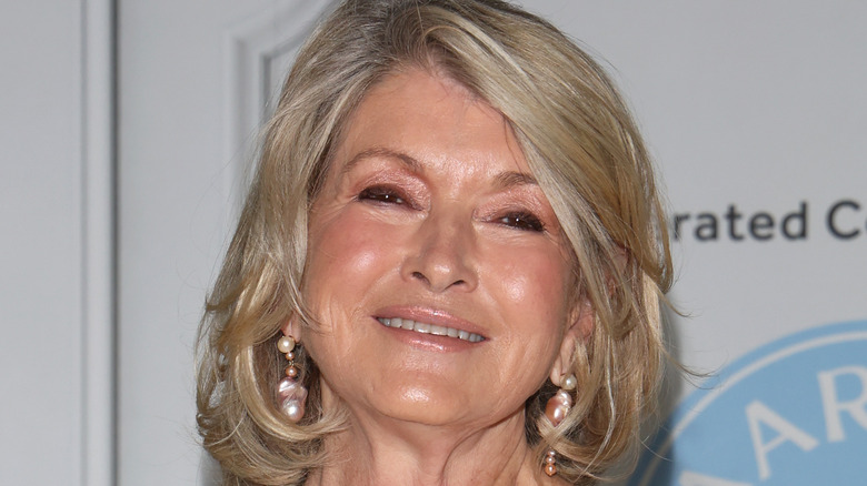 martha stewart smiling