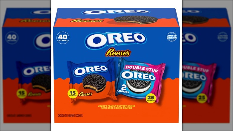 large box of individual oreo packs