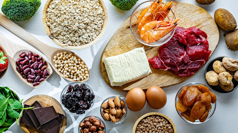 Foods that are good sources of iron
