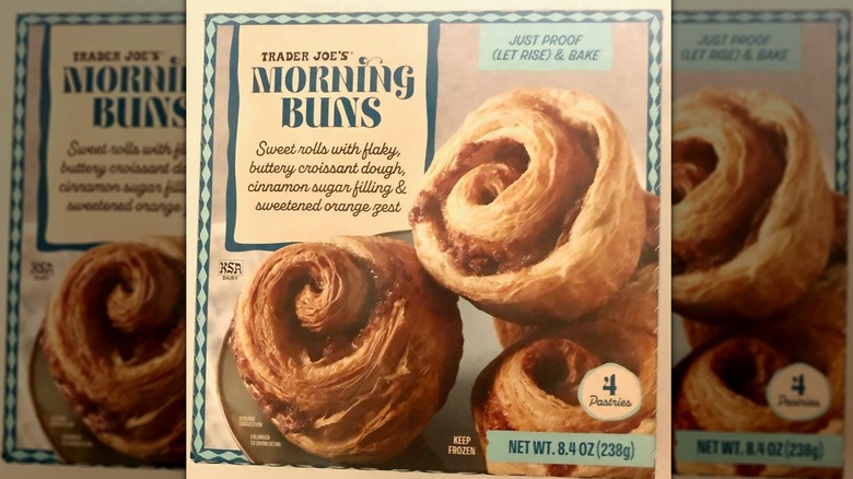 A box of Trader Joe's Morning Buns
