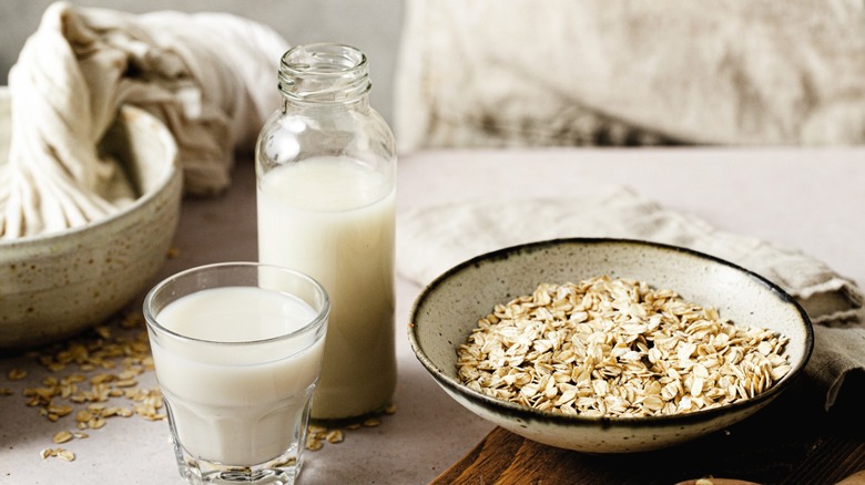 oat products on tabletop