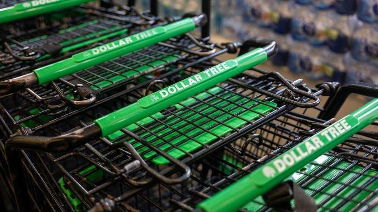 dollar tree shopping carts
