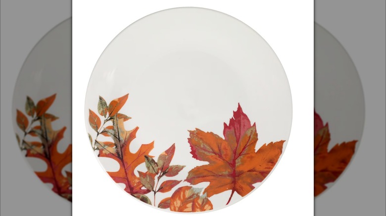 dollar tree autumn plates