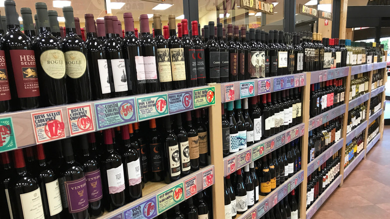 wine at Trader Joe's