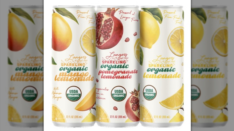 Langer's Organic Sparkling Lemonade, Variety Pack
