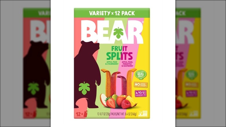 fruit strips in multicolored box
