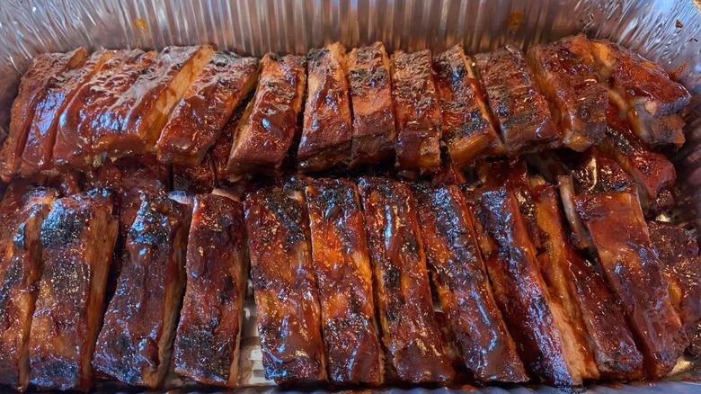 smithfield ribs with bbq sauce