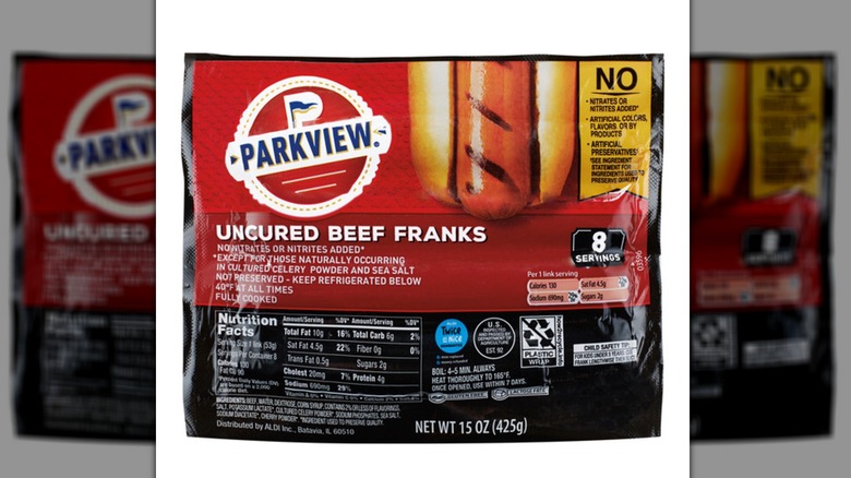 Parkview Uncured Beef Franks