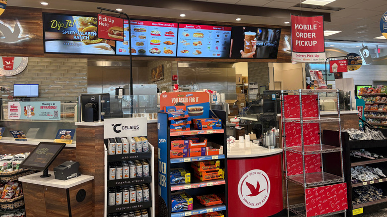 made-to-order food station at a wawa convenience store
