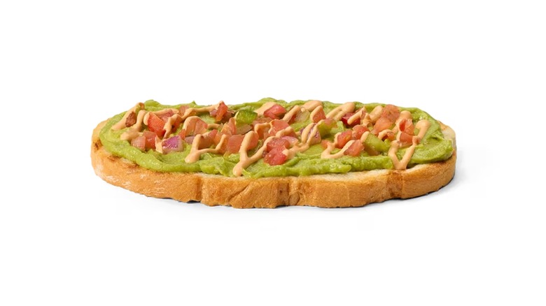 southwest-inspired avocado toast with chipotle and salsa