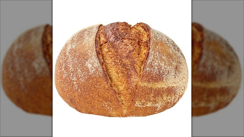 golden brown sourdough loaf