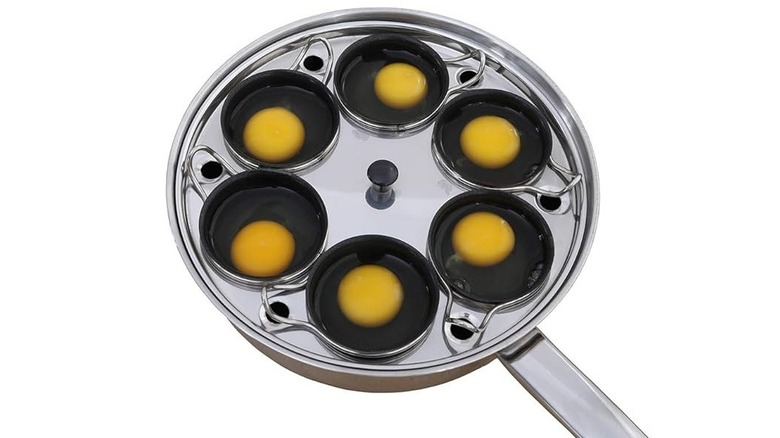 RUNZI Stainless Steel Poached Egg Cooker