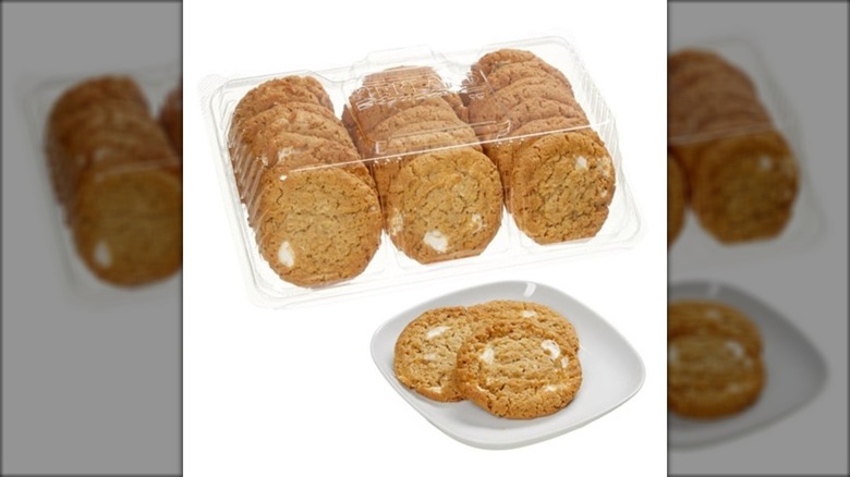costco marshmallow crispy cookies in carton