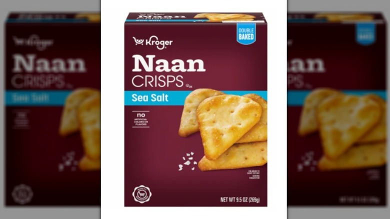 Kroger Sea Salt Naan Crisp Crackers