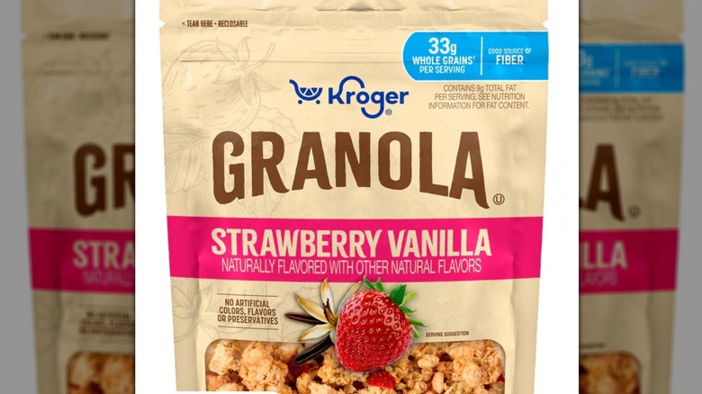Kroger Strawberry Vanilla Granola