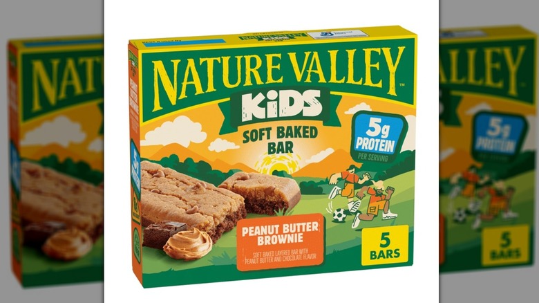 Nature Valley Kids Peanut Butter Brownie Soft Baked Bars