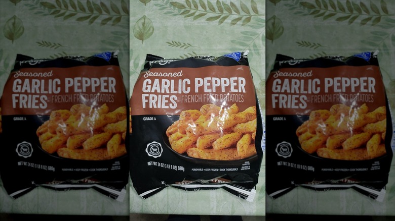 kroger garlic pepper french fries in bag