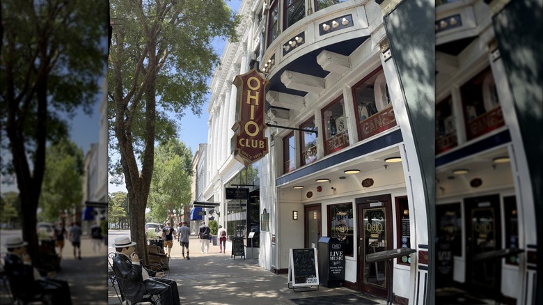 exterior of the ohio club in hot springs, arkansas