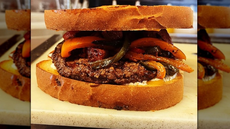 A burger from The Witching Hour in Arkansas