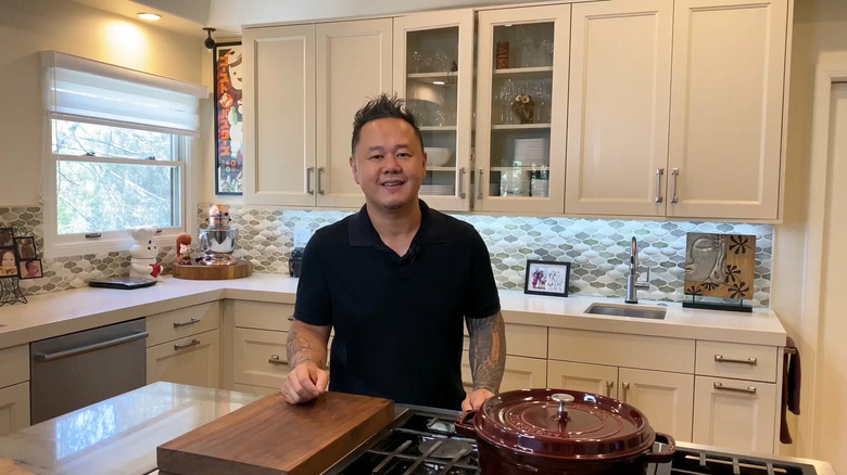 jet tila in his home kitchen