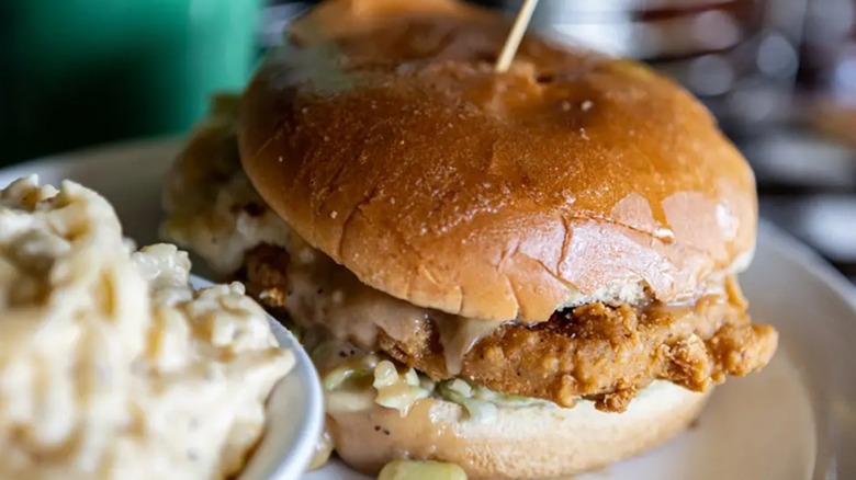 Food from  Ajax Diner in Mississippi