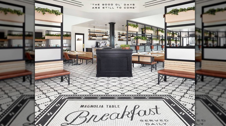 The interior of Magnolia Table in Texas