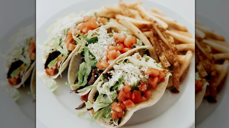 Tacos from Oakley Diner in Utah