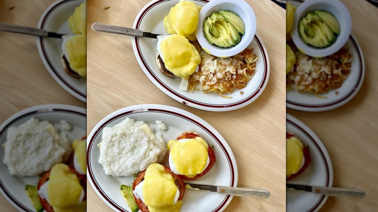 Food from the Old Bridge Diner in North Carolina