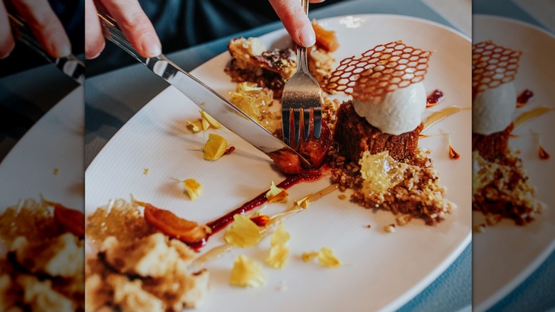 A plate of food from Tally's Silver Spoon in South Dakota