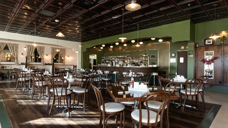 The interior of Winnie & Ethel's Downtown Diner in Nevada