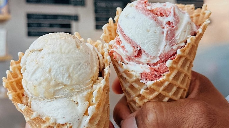 Ice cream from Blacksmith Ice Cream Co. in Utah