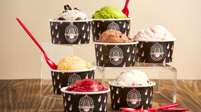 Ice cream from Boom Town Creamery, in Oklahoma