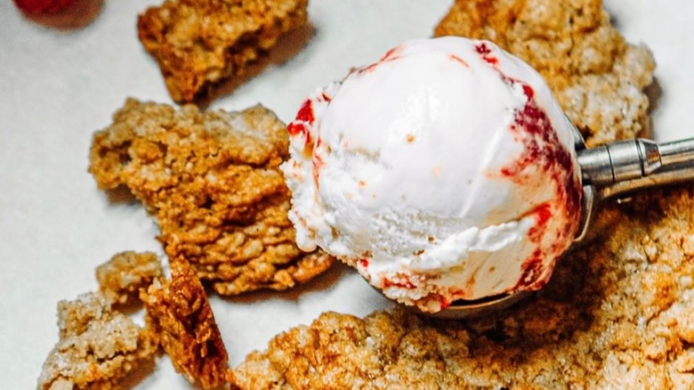 Ice cream from Coneflower Creamery in Nebraska