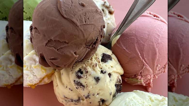 Ice cream from Fifty Licks Ice Cream in Oregon