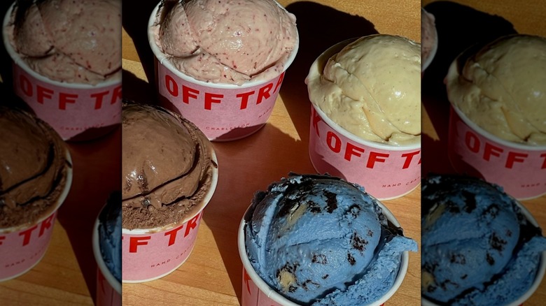 Ice cream from Off Track Ice Cream in South Carolina