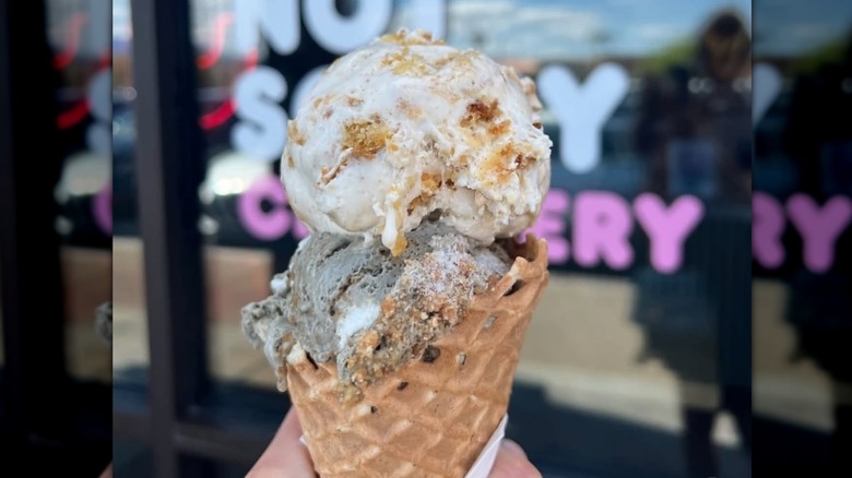Ice cream from Sorry Not Sorry Creamery in Nevada