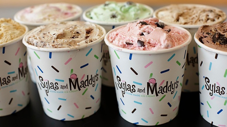 Ice cream from Sylas and Maddy's Homemade Ice Cream in Kansas