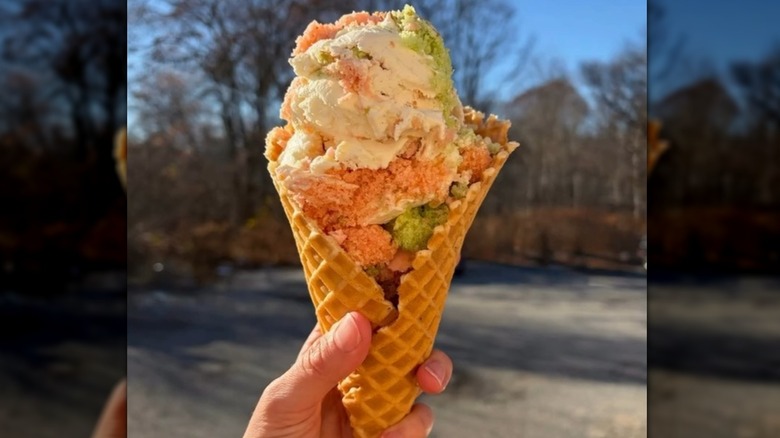 Ice cream from The Keep in Rhode Island