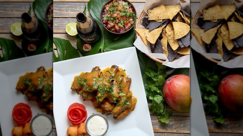 Guacamole and chips from Comomango in Connecticut
