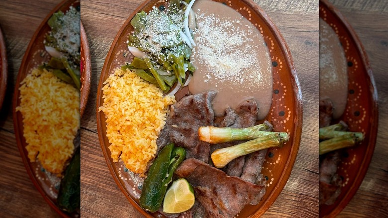 A dish of food from El Cantarito in Delaware