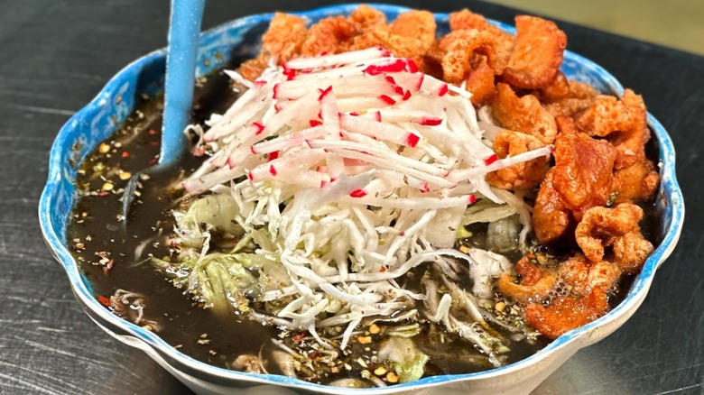 Pozole from La Diabla Pozole y Mezcal in Colorado