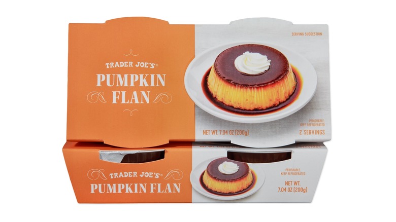 Trader Joe's Pumpkin Flan