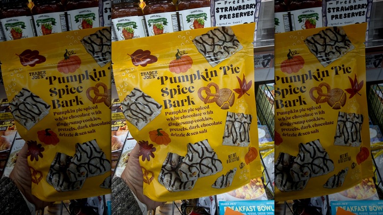 Trader Joe's Pumpkin Pie Spice Bark