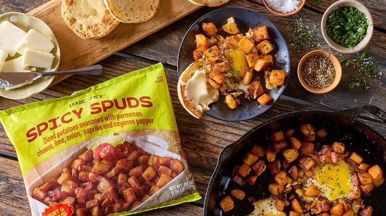 trader joe's spicy seasoned potatoes