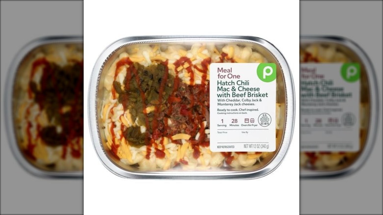 Publix Hatch Chili Mac & Cheese, with Beef Brisket