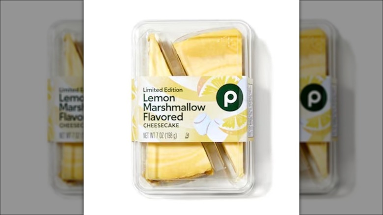 publix lemon marshmallow cheesecake slices